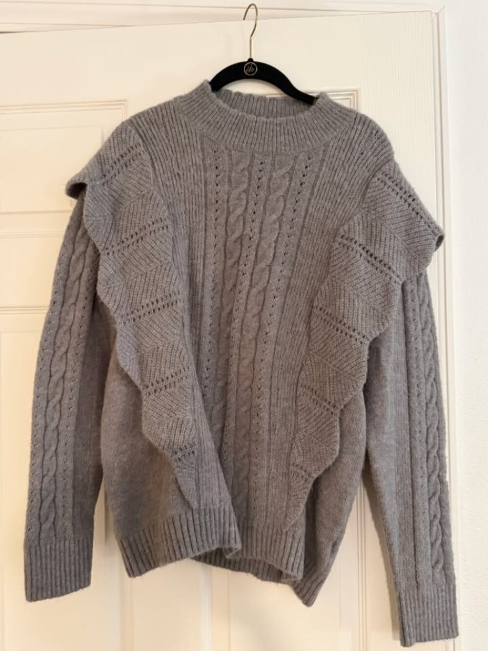 ESQUALO Heather Gray Sweater